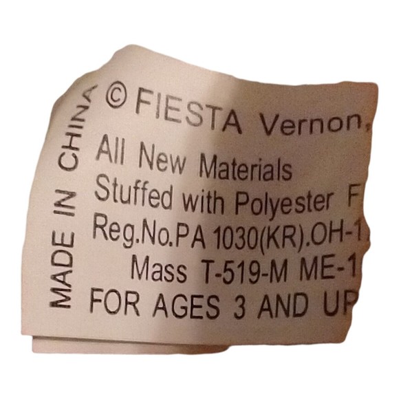 Garfield Cat Plush Stuffed Animal Gimme a Hug G70112 Approximately 15" Fiesta - Picture 12 of 12